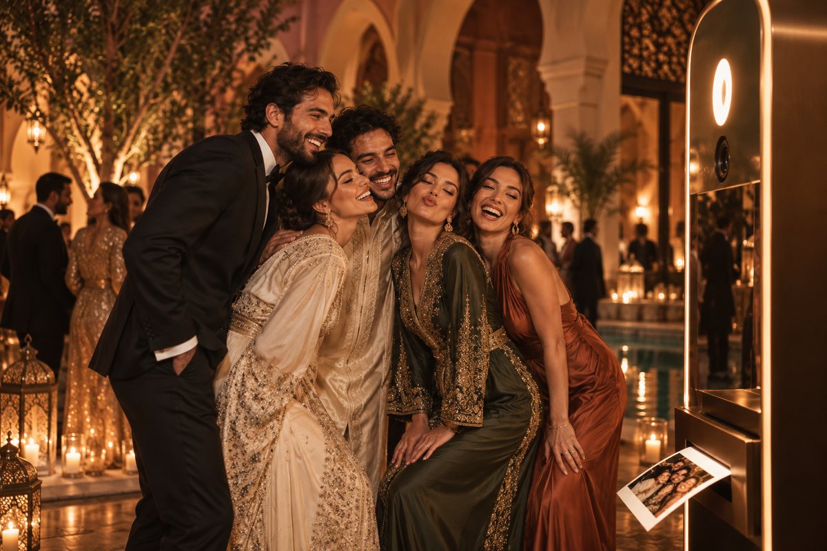 Visuel provisoire de démonstration : ambiance de mariage